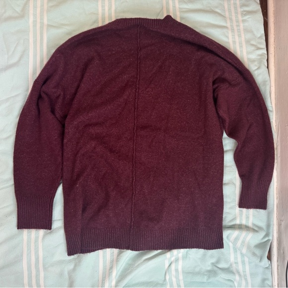 Express Deep Burgundy Knitwear - Picture 2 of 3